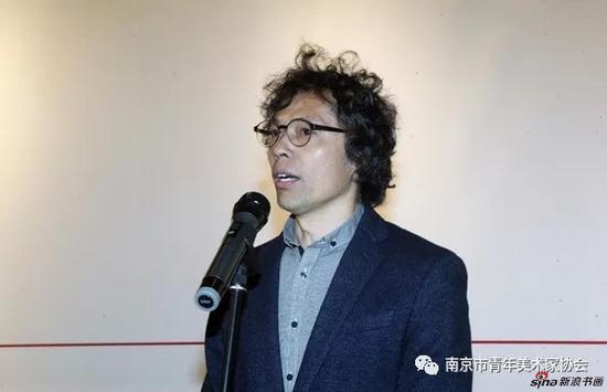 江苏省美术家协会副主席、南京大学艺术学院陆庆龙副教授致辞